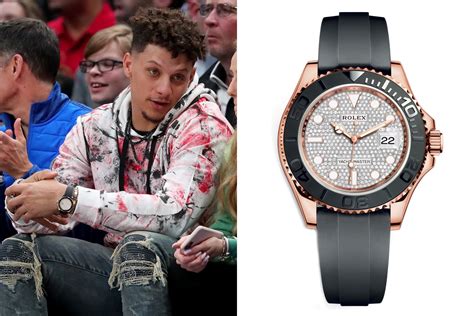 how much is patrick mahomes rolex worth|patrick mahomes watch collection.